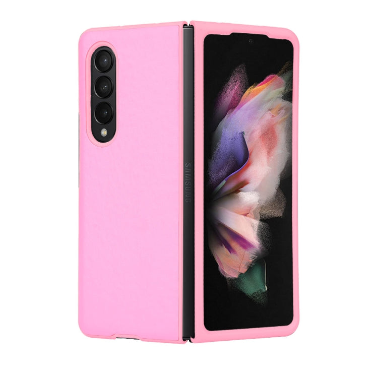 Custodia per telefono a trama semplice, For Samsung Galaxy Z Fold3 5G, For Samsung Galaxy Z Flip3 5G