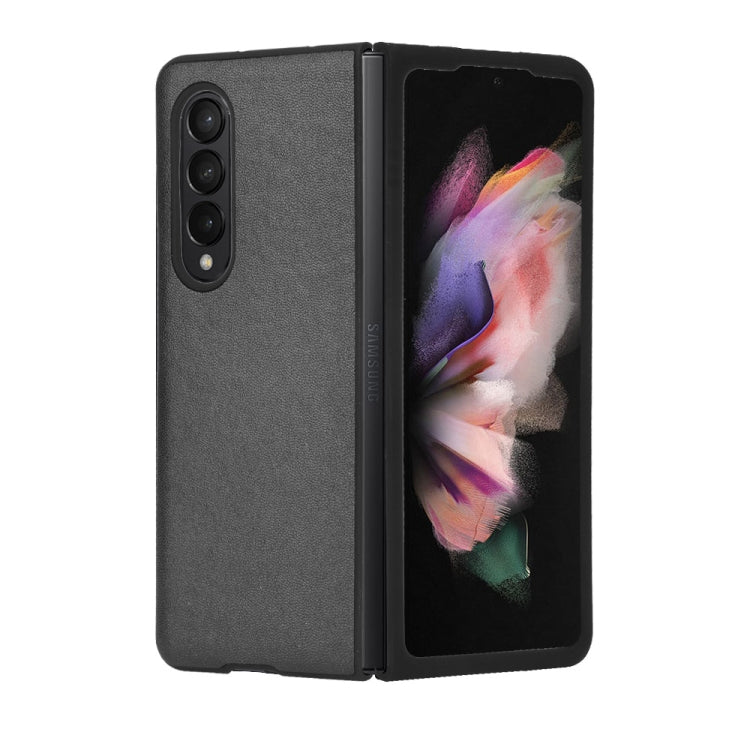 Custodia per telefono a trama semplice, For Samsung Galaxy Z Fold3 5G, For Samsung Galaxy Z Flip3 5G