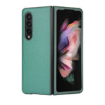Custodia per telefono a trama semplice, For Samsung Galaxy Z Fold3 5G, For Samsung Galaxy Z Flip3 5G