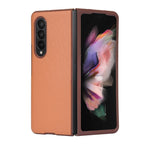 Custodia per telefono a trama semplice, For Samsung Galaxy Z Fold3 5G, For Samsung Galaxy Z Flip3 5G