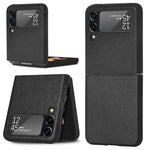 Custodia per telefono a trama semplice, For Samsung Galaxy Z Fold3 5G, For Samsung Galaxy Z Flip3 5G