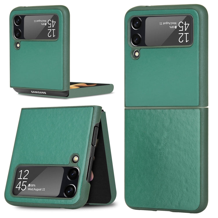 Custodia per telefono a trama semplice, For Samsung Galaxy Z Fold3 5G, For Samsung Galaxy Z Flip3 5G