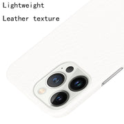 Custodia per telefono in coccodrillo PU + PC, For iPhone 13 Pro Max