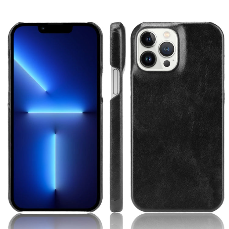Custodia PC in pelle Litchi per iPhone 13 Pro