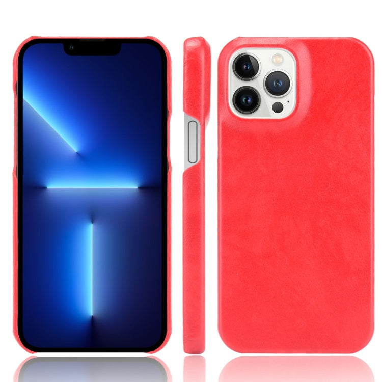 Custodia PC in pelle Litchi per iPhone 13 Pro