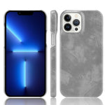 Custodia PC in pelle Litchi per iPhone 13 Pro