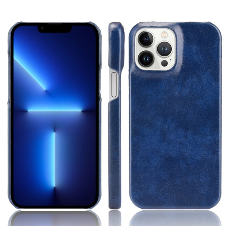 Custodia PC in pelle Litchi per iPhone 13 Pro