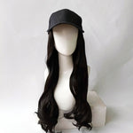 Cappello Big Curve Wig Copricapo in fibra chimica riccia lunga monopezzo per donna