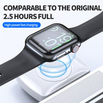 JJT-997 Interfaccia di tipo C Auricolare e orologio Caricabatterie wireless a doppia faccia per AirPods e iWatch
