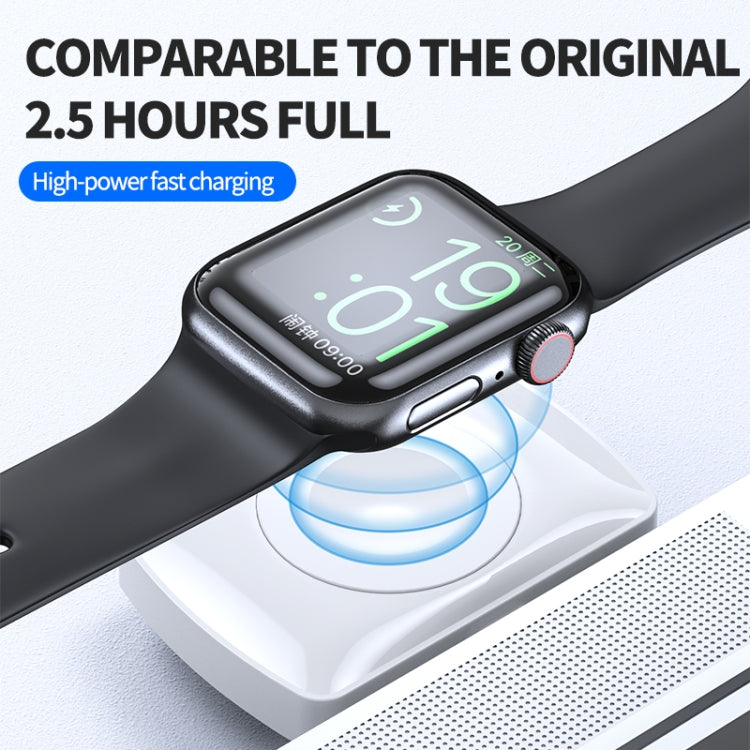 JJT-997 Interfaccia di tipo C Auricolare e orologio Caricabatterie wireless a doppia faccia per AirPods e iWatch