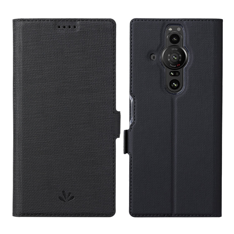 Custodia per telefono in pelle a vibrazione orizzontale con fibbia magnetica serie K ViLi, For Sony Xperia Pro-I