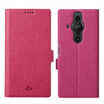 Custodia per telefono in pelle a vibrazione orizzontale con fibbia magnetica serie K ViLi, For Sony Xperia Pro-I