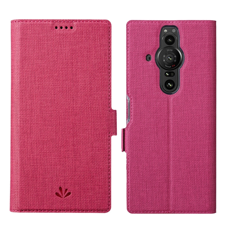 Custodia per telefono in pelle a vibrazione orizzontale con fibbia magnetica serie K ViLi, For Sony Xperia Pro-I