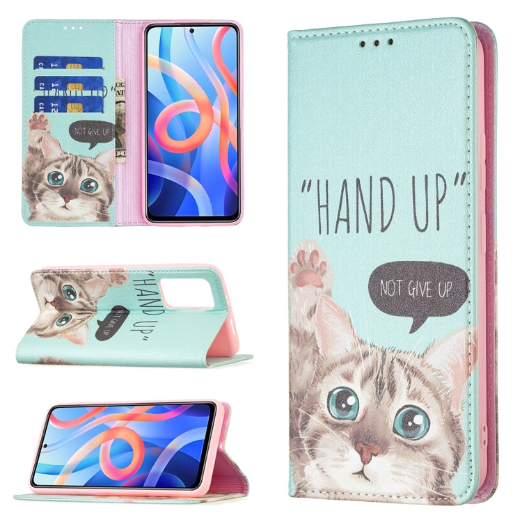 Custodia per telefono in pelle PU magnetica invisibile con motivo a disegno colorato, For Xiaomi Redmi Note 11 5G, For Xiaomi Redmi Note 11 Pro 5G / 11 Pro+ 5G