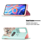 Custodia per telefono in pelle PU magnetica invisibile con motivo a disegno colorato, For Xiaomi Redmi Note 11 5G, For Xiaomi Redmi Note 11 Pro 5G / 11 Pro+ 5G