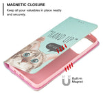 Custodia per telefono in pelle PU magnetica invisibile con motivo a disegno colorato, For Xiaomi Redmi Note 11 5G, For Xiaomi Redmi Note 11 Pro 5G / 11 Pro+ 5G