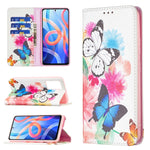 Custodia per telefono in pelle PU magnetica invisibile con motivo a disegno colorato, For Xiaomi Redmi Note 11 5G, For Xiaomi Redmi Note 11 Pro 5G / 11 Pro+ 5G