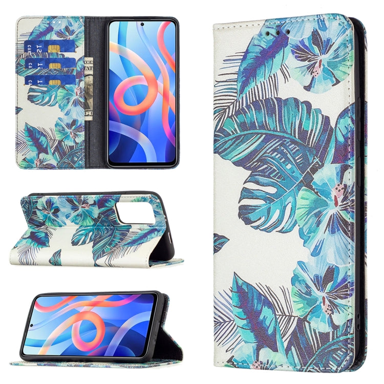 Custodia per telefono in pelle PU magnetica invisibile con motivo a disegno colorato, For Xiaomi Redmi Note 11 5G, For Xiaomi Redmi Note 11 Pro 5G / 11 Pro+ 5G