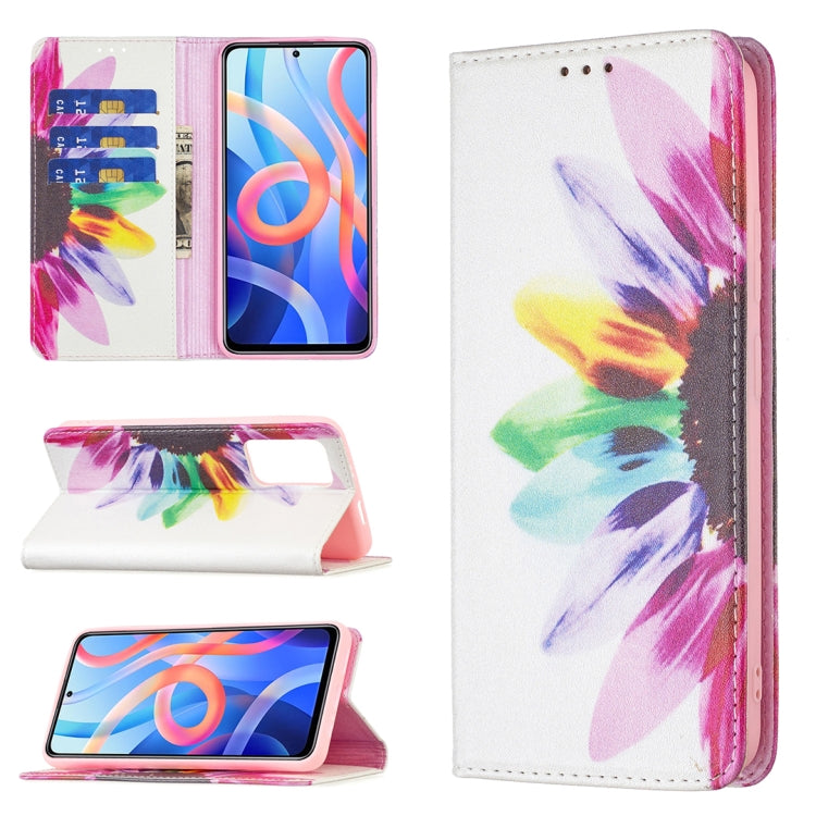 Custodia per telefono in pelle PU magnetica invisibile con motivo a disegno colorato, For Xiaomi Redmi Note 11 5G, For Xiaomi Redmi Note 11 Pro 5G / 11 Pro+ 5G