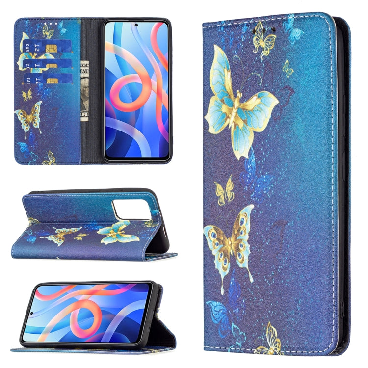 Custodia per telefono in pelle PU magnetica invisibile con motivo a disegno colorato, For Xiaomi Redmi Note 11 5G, For Xiaomi Redmi Note 11 Pro 5G / 11 Pro+ 5G