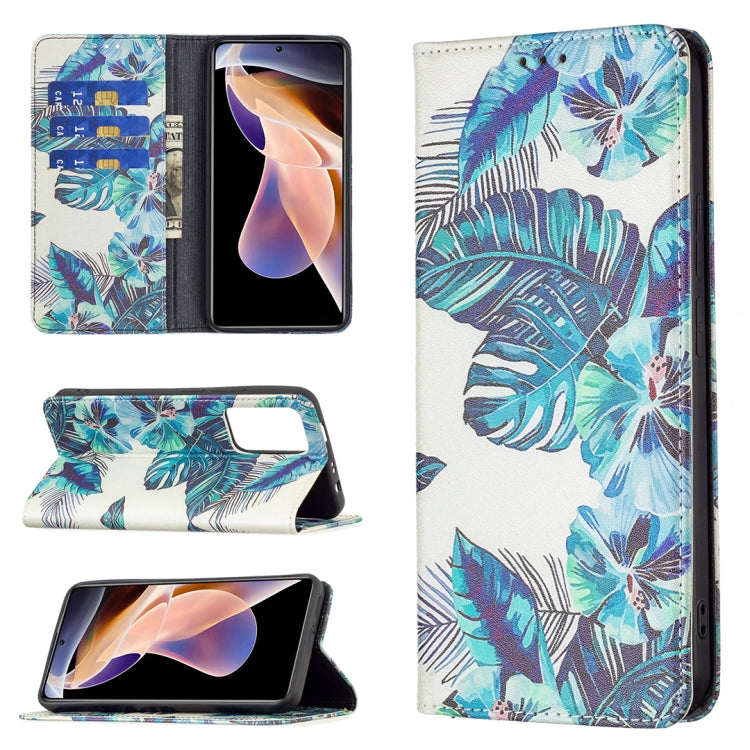 Custodia per telefono in pelle PU magnetica invisibile con motivo a disegno colorato, For Xiaomi Redmi Note 11 5G, For Xiaomi Redmi Note 11 Pro 5G / 11 Pro+ 5G