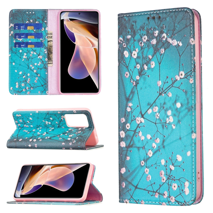 Custodia per telefono in pelle PU magnetica invisibile con motivo a disegno colorato, For Xiaomi Redmi Note 11 5G, For Xiaomi Redmi Note 11 Pro 5G / 11 Pro+ 5G