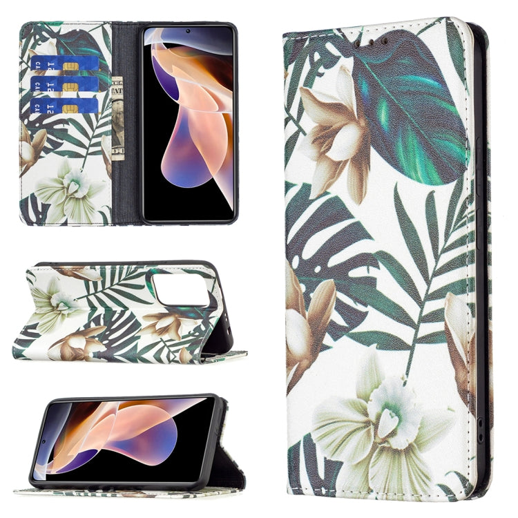 Custodia per telefono in pelle PU magnetica invisibile con motivo a disegno colorato, For Xiaomi Redmi Note 11 5G, For Xiaomi Redmi Note 11 Pro 5G / 11 Pro+ 5G