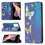 Custodia per telefono in pelle PU magnetica invisibile con motivo a disegno colorato, For Xiaomi Redmi Note 11 5G, For Xiaomi Redmi Note 11 Pro 5G / 11 Pro+ 5G
