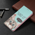 Custodia per telefono in pelle PU magnetica invisibile con motivo a disegno colorato, For Samsung Galaxy A53 5G