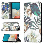 Custodia per telefono in pelle PU magnetica invisibile con motivo a disegno colorato, For Samsung Galaxy A53 5G