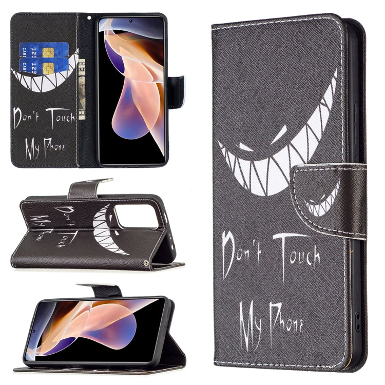 Custodia per telefono in pelle con motivo a disegno colorato, For Xiaomi Redmi Note 11T 5G / M4 Pro 5G, For Xiaomi Redmi Note 11 Pro / 11 Pro+, For Samsung Galaxy A53 5G