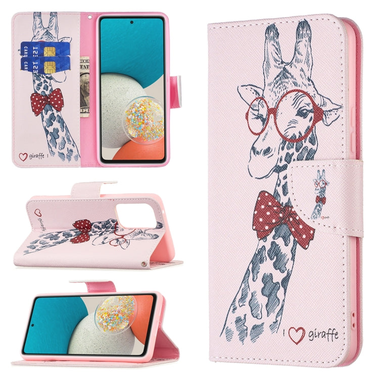 Custodia per telefono in pelle con motivo a disegno colorato, For Xiaomi Redmi Note 11T 5G / M4 Pro 5G, For Xiaomi Redmi Note 11 Pro / 11 Pro+, For Samsung Galaxy A53 5G