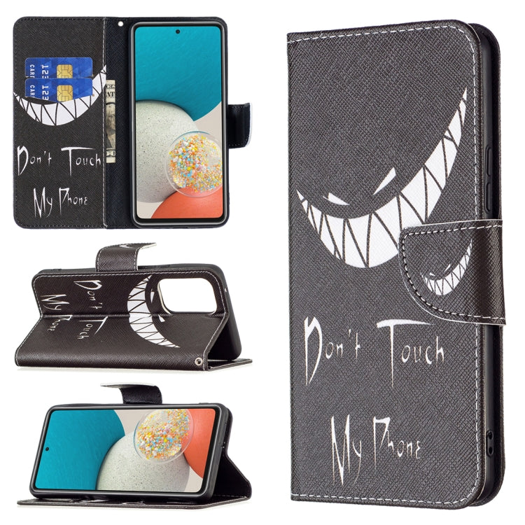 Custodia per telefono in pelle con motivo a disegno colorato, For Xiaomi Redmi Note 11T 5G / M4 Pro 5G, For Xiaomi Redmi Note 11 Pro / 11 Pro+, For Samsung Galaxy A53 5G