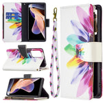 Custodia per telefono in pelle con cerniera con motivo a disegno colorato, For Xiaomi Redmi Note 11 5G, For Xiaomi Redmi Note 11 Pro / 11 Pro+, For Xiaomi Redmi Note 11  5G