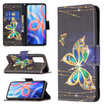 Custodia per telefono in pelle con disegno colorato, For Xiaomi Redmi Note 11 Pro / 11 Pro+, For Xiaomi Redmi Note 11 5G