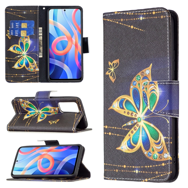 Custodia per telefono in pelle con disegno colorato, For Xiaomi Redmi Note 11 Pro / 11 Pro+, For Xiaomi Redmi Note 11 5G