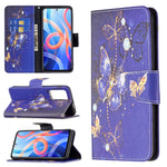 Custodia per telefono in pelle con disegno colorato, For Xiaomi Redmi Note 11 Pro / 11 Pro+, For Xiaomi Redmi Note 11 5G