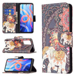 Custodia per telefono in pelle con disegno colorato, For Xiaomi Redmi Note 11 Pro / 11 Pro+, For Xiaomi Redmi Note 11 5G