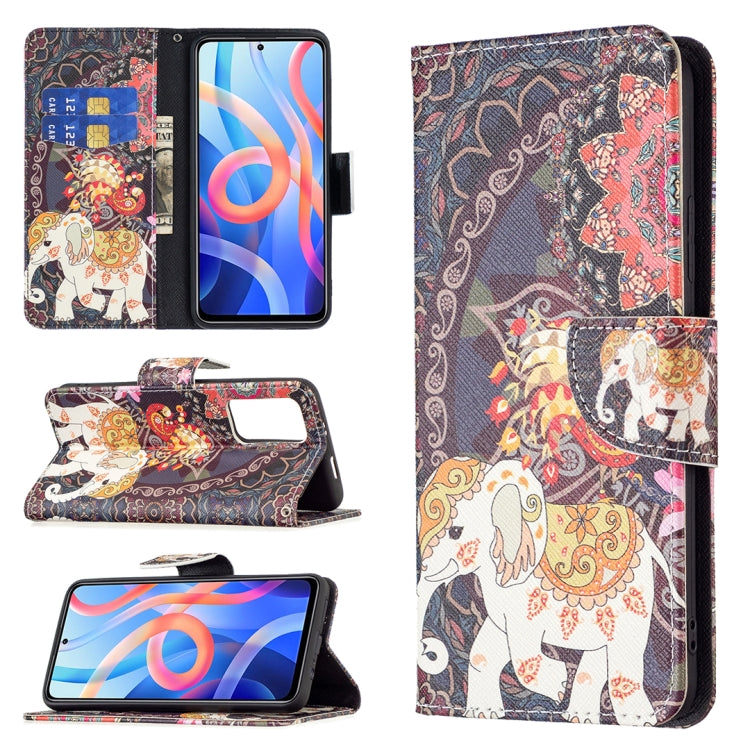 Custodia per telefono in pelle con disegno colorato, For Xiaomi Redmi Note 11 Pro / 11 Pro+, For Xiaomi Redmi Note 11 5G