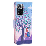 Custodia per telefono in pelle con disegno colorato, For Xiaomi Redmi Note 11 Pro / 11 Pro+, For Xiaomi Redmi Note 11 5G