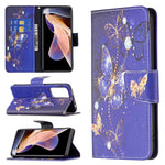 Custodia per telefono in pelle con disegno colorato, For Xiaomi Redmi Note 11 Pro / 11 Pro+, For Xiaomi Redmi Note 11 5G
