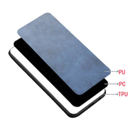 Custodia morbida per PC in pelle di mucca cucita, For iPhone 13 mini, For iPhone 13, For iPhone 13 Pro, For iPhone 13 Pro Max