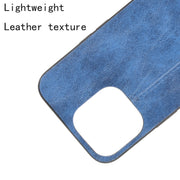 Custodia morbida per PC in pelle di mucca cucita, For iPhone 13 mini, For iPhone 13, For iPhone 13 Pro, For iPhone 13 Pro Max