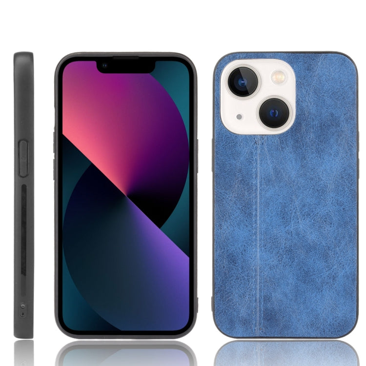 Custodia morbida per PC in pelle di mucca cucita, For iPhone 13 mini, For iPhone 13, For iPhone 13 Pro, For iPhone 13 Pro Max
