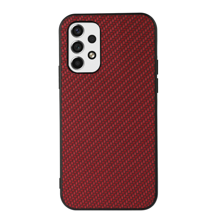 Custodia per telefono in pelle in fibra di carbonio, For Samsung Galaxy A03 Core, For Samsung Galaxy A53 5G