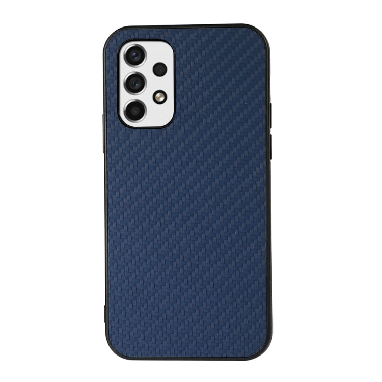 Custodia per telefono in pelle in fibra di carbonio, For Samsung Galaxy A03 Core, For Samsung Galaxy A53 5G