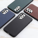 Custodia per telefono in pelle con trama di pecora, For Samsung Galaxy A03 Core, For Samsung Galaxy A53 5G