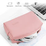 Borsa porta accessori digitale in pelle PU 17x11x6 cm