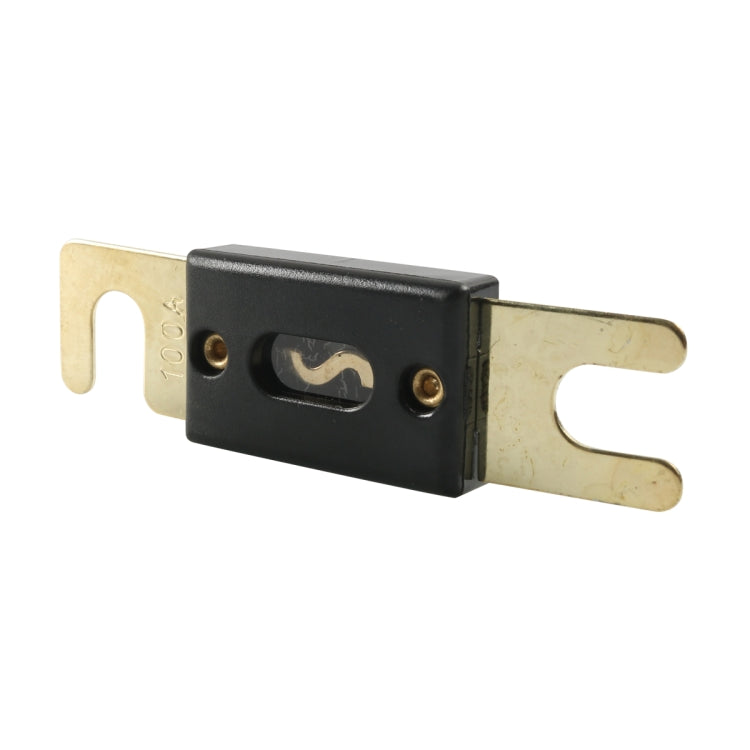 Fusibile ANL per auto a forcella grande placcato in oro da 5 pezzi 100A, 100A