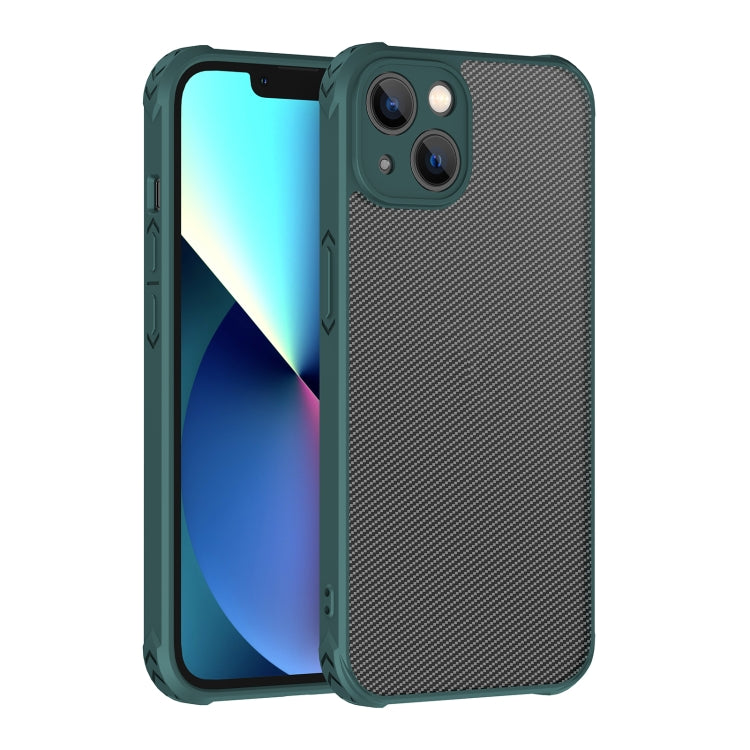 Custodia in fibra di carbonio e TPU per iPhone 13